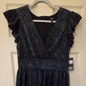 Aidan Mattox Shimmer Dress